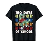 Photo Gallery 100 days of school 100th day dinosaur t-rex student teacher maglietta Photo Gallery 100 days of school 100th day dinosaur t-rex student teacher maglietta