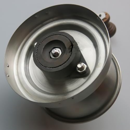 Molinillo de café para camping y hogar con selector de finura manual 8