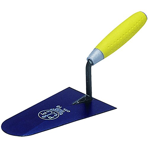 Cazzuola Punta Tonda Con Manico In Gomma Antiscivolo Ergonomico 'Sintesi'.