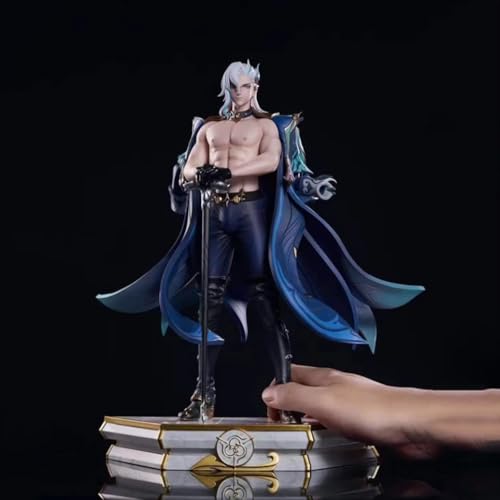 Kakavasha 34 cm/13.3 Genshin Impact Neuvillette Figure PVC Statue Anime Figures Action Figure Model Collection Decoration Gift