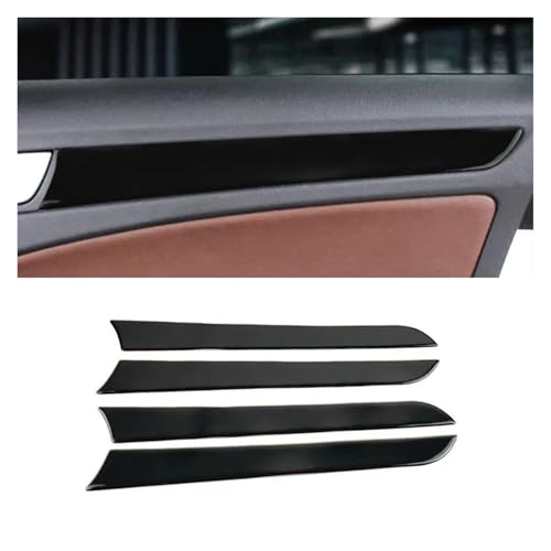 Baguettes de finition noir laqué haut de gamme pour habitacle Audi A4 B8