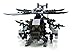 Battle Brick Ah-6 Little Bird w/Troop Pack Collectible Custom Set