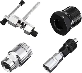 Kit Ferramenta Chave Bike Reparo Para Bicicletas Movimento Central Corrente Extrator Pedivela Mundo Compras