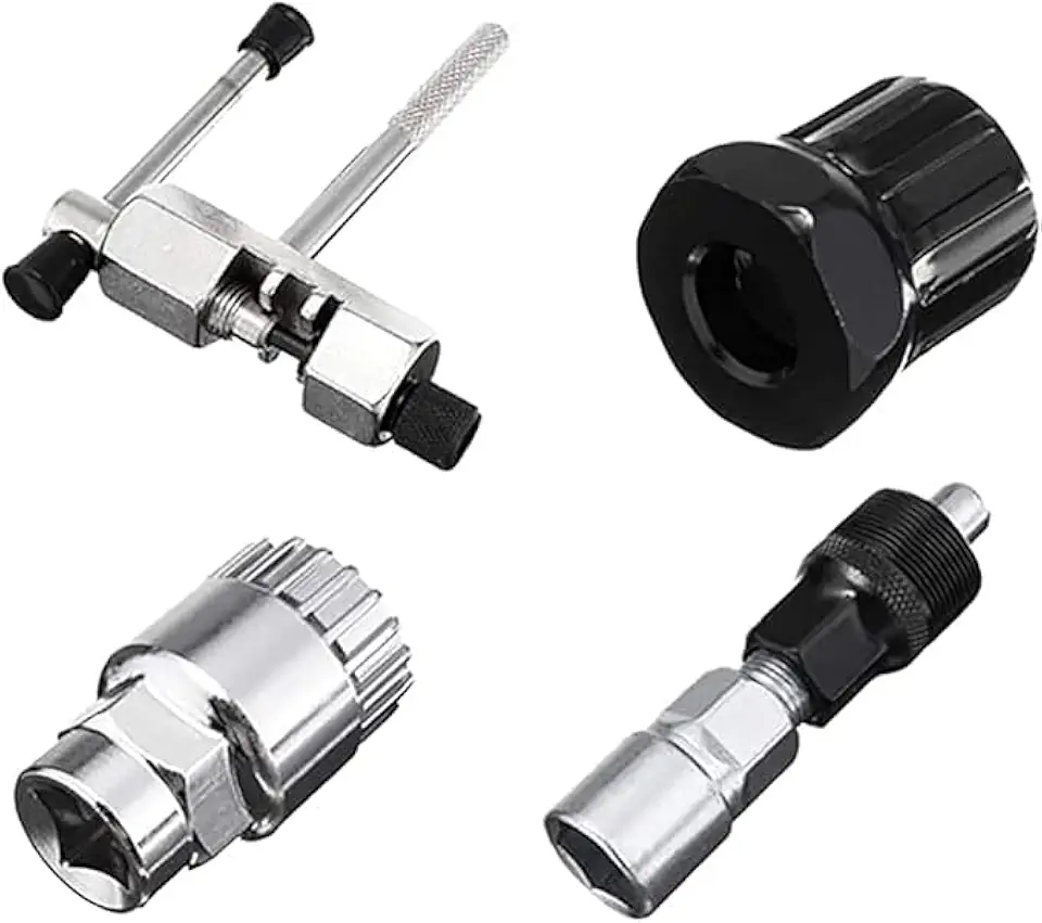 Kit Ferramenta Chave Bike Reparo Para Bicicletas Movimento Central Corrente Extrator Pedivela Mundo Compras