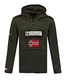 Noruega geográfica Hombres verdes