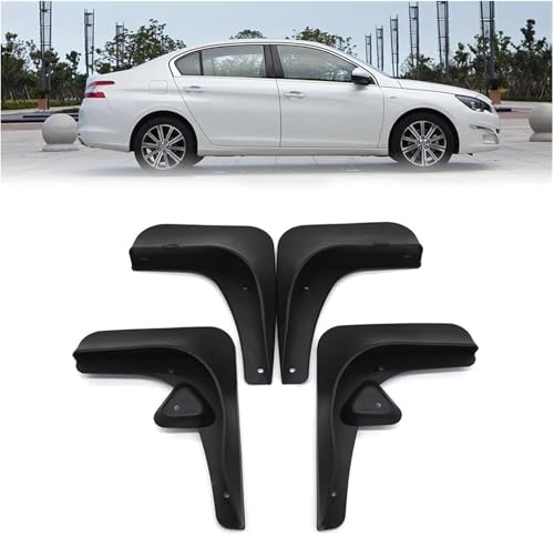 Garde-boue Peugeot 408 berline bavettes avant arrière étanches