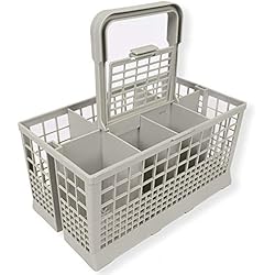 LICHIFIT Cesta universal para cubiertos de lavavajillas para Bosch Siemens BEKO AEG Candy Kenmore Whirlpool Maytag