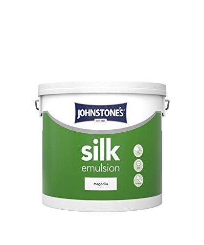 Johnstone's Wall and Ceiling Silk Emulsion Paint - Magnolia 5L (Packing May Vary)