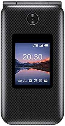 ZTE Cymbal U 2020 (8GB) 2.8" Minimalist Flip Phone, No WiFi/Internet, All Day Removable Battery, GSM Unlocked 4G Volte (T-Mobile, Metro, Global) US Model (32GB SD Bundle, Black)