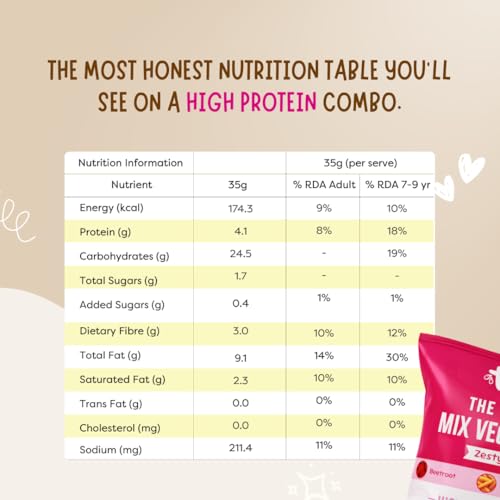 Image of Troovy Healthy Chips & Puff value pack 3-in-1| Tasty & High Protein Snacks | 30% Of Protein Needs | No Palm Oil, Cholesterol or Trans Fats | No Junk & Chemicals | Ragi chips (Zest Masala, 70gm x 1) | Mix Vegetable chips (Masala Punch, 70gm x 1) | Tangy tomato puff (80gm x 1)
