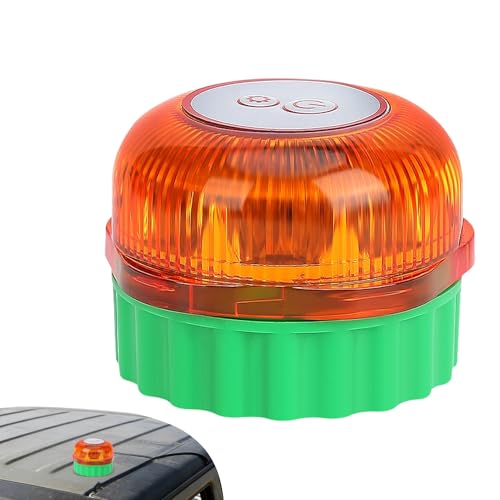 Canigegui 2 Pack Luz De Emergencia V16 Homologada Con Geolocalización, Baliza LED Magnética Para Coche, Señal V16 Alta Visibilidad 360°, Resistente Al Agua IP54