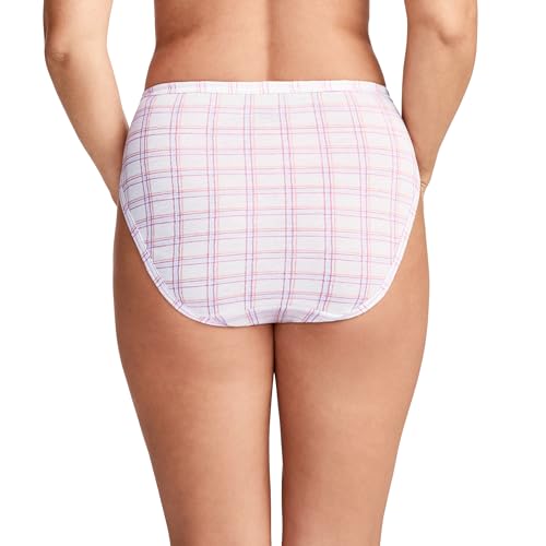 Image of Jockey Women's Underwear Plus Size 100% Cotton Elance French Cut - 3 Pack