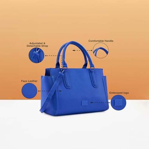 Image of Caprese Candy Tote Bag for Women (Large, Cornflower)