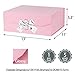 GoooodGift Pink Gift Box Large 13x11x5.3 Inches, Pink Gift Boxes for Presents with Magnetic Closure Lid, Luxury Gift Box Rectangle Collapsible Boxes for Gift Packaging