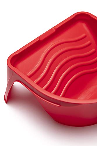Bercom Handy 1600-6 Roller Cup, Red, 1 Pint #TOP1