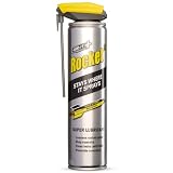 Spray lubrificante multiuso Rocket TT 300 ml, anticorrosione e antiruggine. Olio penetrante per bulloni, serrature, bici e attrezzi bloccati Rivestimento resistente all’acqua
