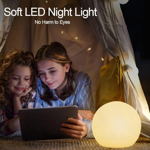 Waterproof 6-Inch LED Floating Pool Lights, Rechargeable Orb Night Light for Kids, 16 RGBW Color-Changing Light Up Ball, Hot Tub Lights, Pool Accessories, Remote Control (1Pack) - Image 6