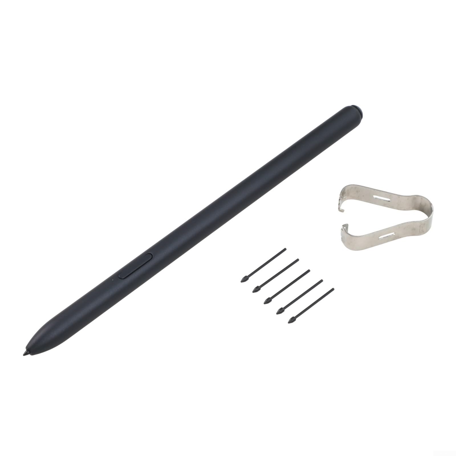 EMR Stylus for Kindle Scribe, 4096 Pressure Sensitivity Pen with Eraser & Anti-False Touch, 5 Replacement Tips Included, Black Handwriting Pen