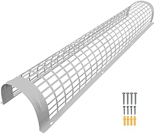Elixir Gardens Metal Tube Heater Guards | 1, 1.3, 2, 2.3, 3 & 4 foot Safety Guard (Supplied with Attachment Screws & Plugs) | Strong & Durable Powder Coated Steel | 2 ft