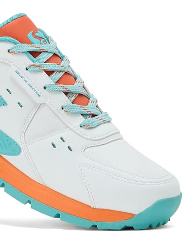Image of SG Club EVO Cricket Footwear - Breathable PU Mesh, EVA Midsole, Stable Midfoot Support | Stud Shoes