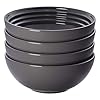 Le Creuset Stoneware Set of 4 Soup Bowls, 22 oz. (6.25") each, Oyster