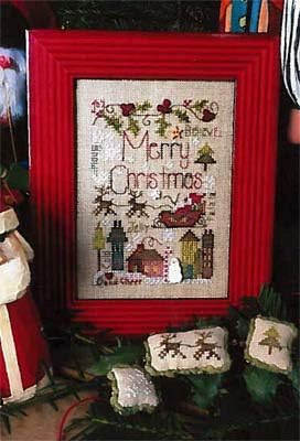Merry Notes Cross Stitch Chart