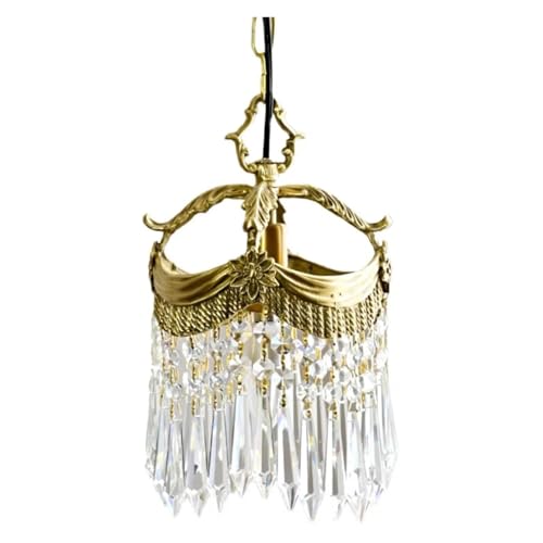 Petit lustre francais cuivre pour illuminer et habiller un balcon
