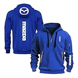 GemüTliches, Schlichtes Sweatshirt. Material: Dieses Kapuzensweatshirt Mit Halblangem ReißVerschluss Und Tasche Ist Aus Weichem Und Bequemem Material Gefertigt Und Bietet Hohen Tragekomfort. Gleichzeitig Ist Das Langarm-Sweatshirt Angenehm Dick Und WäRmt, Sodass Sie Auch Bei Kaltem Wetter Ein Angenehmes TragegefüHl Haben