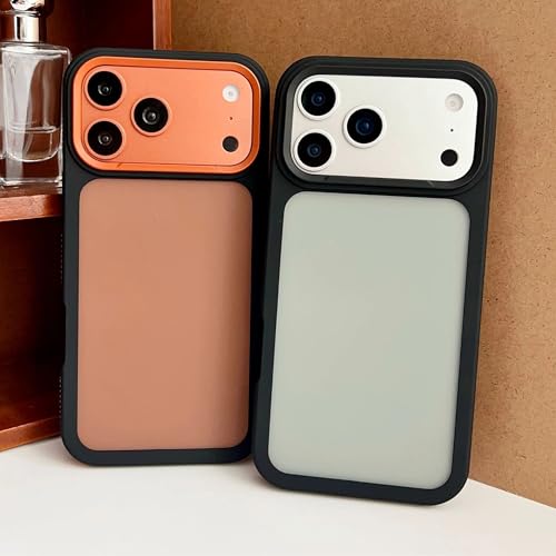 Coque iPhone 17 Pro Anti-Rayures et Anti-Choc Givrée Noire