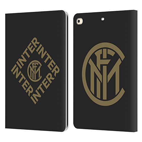 Housse en cuir iPad 9.7 2018 Inter Milan finition diamant graphique