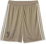 adidas Kinder Fußball Juventus Turin Away Hose 2018 2019 Auswärtsshorts braun Gr 176
