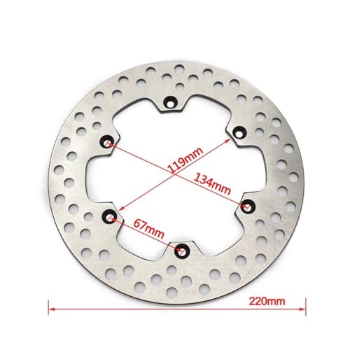 Ensemble freins pour moto avec disque arrière ventilé RM125 RM250 - 3
