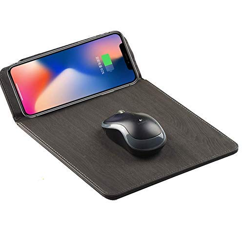 Wireless Charging Mouse Pad, Desktop Mouse Pad Fast Mouse Pad QI