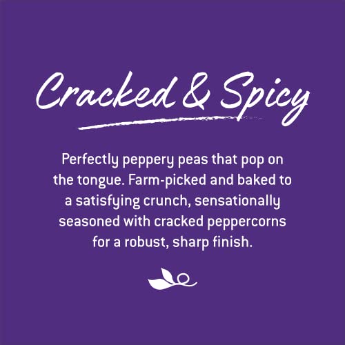 Harvest Snaps Veggie Chips (Black Pepper Snack Crisps) | Powered By Plant Protein, Gluten Free, Non-Gmo Baked Vegetable Crisps | Made In Usa (8 Snack Packs) #TOP1