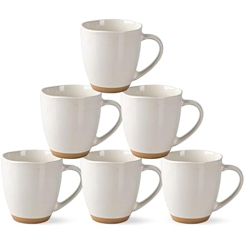 AmorArc 12oz Ceramic Coffee Mugs Set Cover