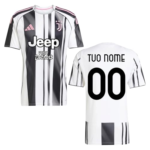 adidas Maglia Juve Home Ufficiale Adulto Bambino Personalizzabile
