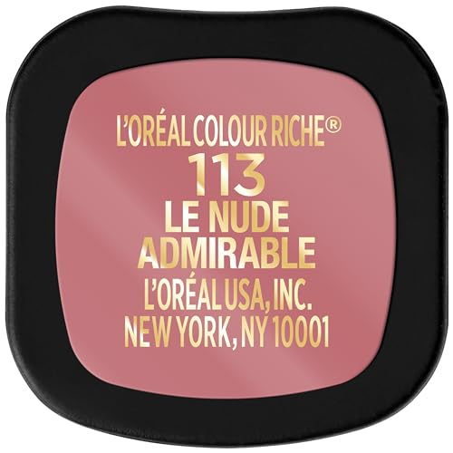 L'Oreal Paris Colour Riche Intense Volume Matte Lipstick, Lip Color Infused with Hyaluronic Acid for up to 16hr All Day Comfort, Le Nude Admirable, 0.06 Oz - image 8