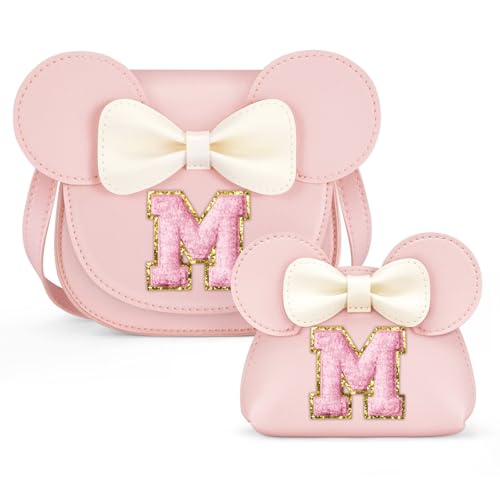 Image of Birthday Gifts for 3 4 5 6 7 8 Year Old Girl - Toddler Purse Gifts for Girls, Little Girl Purse Kids Wallet Crossbody Bag (M, Pink)