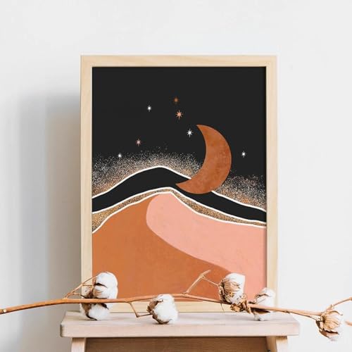 Impressions sur toile nuits étoilées XINBAO, affiche bohème haut de gamme 60 x 80 cm