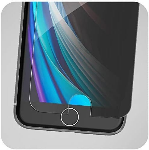 magglass Privacy iPhone SE Screen Protector - Anti Spy Tempered Glass (Case Compatible)