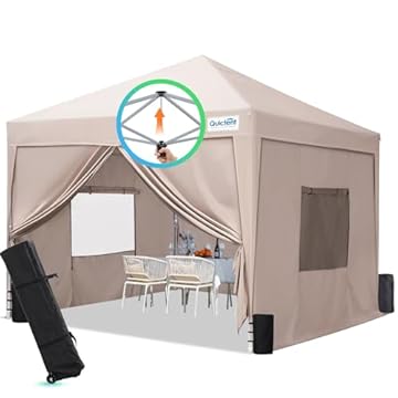 8x8 pop up canopy with sides