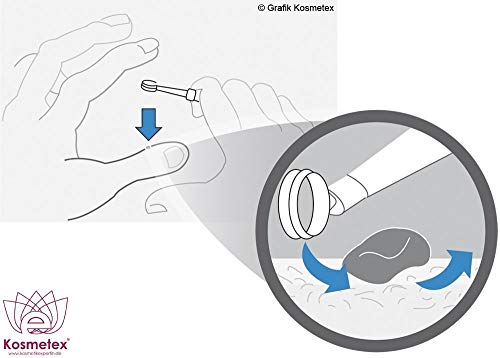 Hautkürette, scharfe Kai Kürette für die Kürettage, Kosmetex Hautcuretten, Curette, 3 mm