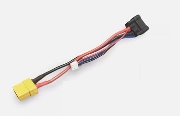 1 Pcs RC Lipo Battery Bullet Connector Cable Adapter for Traxxas XT60 4S/3S/2S 2S