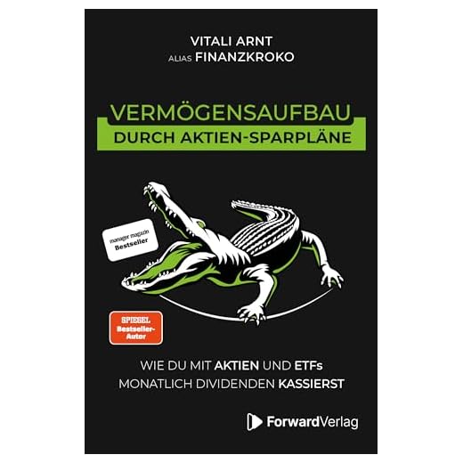 Vermögensaufbau durch Aktien-Sparpläne: Wie du mit Aktien und ETFs monatlich Dividenden kassierst. - Finanzen, Börse & Aktien Buch - Geldanlage mit Finanzkroko