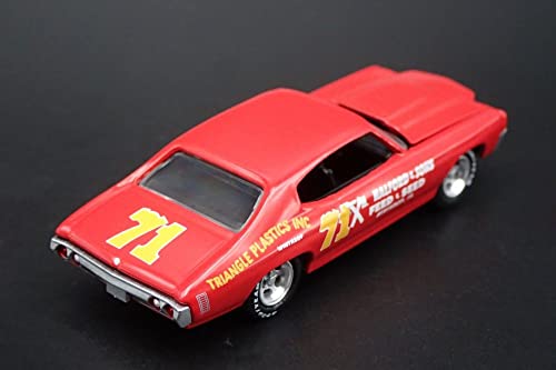 Modelo a Escala 1:64 Chevrolet Chevelle 1972 Rojo miniatura 7