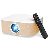 HAPPRUN Projector, [Electric Focus] Mini Projector, 1080P Support Portable Bluetooth Projector With Speaker, 200' Support Outdoor Movie Projector Compatible With Smartphone/HDMI/USB/AV/Fire Stick/PS5