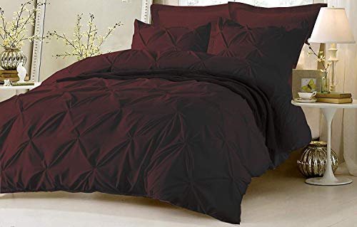 Kanak Bedding Pinch Comforter & Four Pillowshams 100%