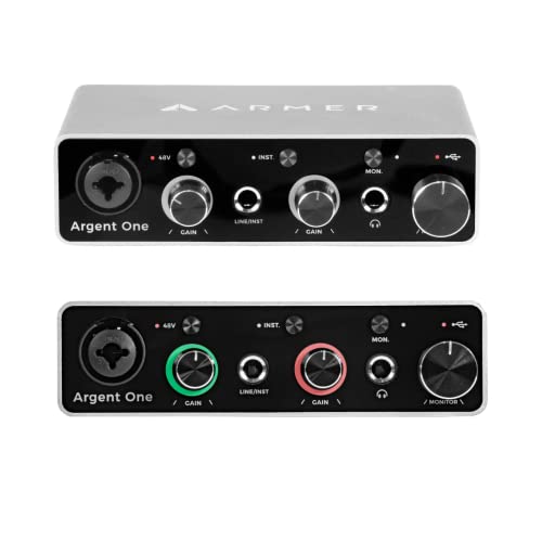 Interface de Áudio USB Armer Argent One 2-in/2-out