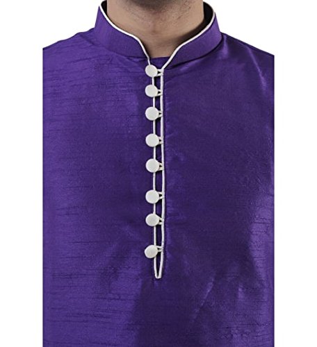Image of Royal Kurta Men's Silk Blend Kurta Pyjama Set