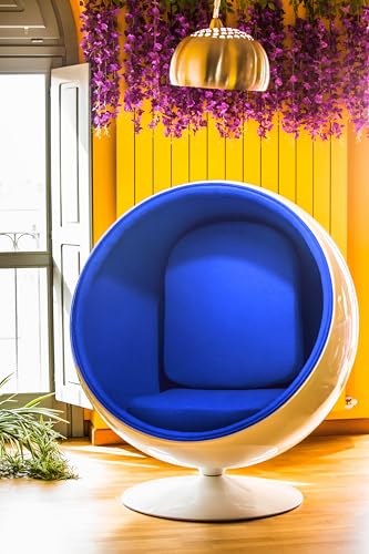 generico Réplique Fauteuil design BALL CHAIR (bleu)